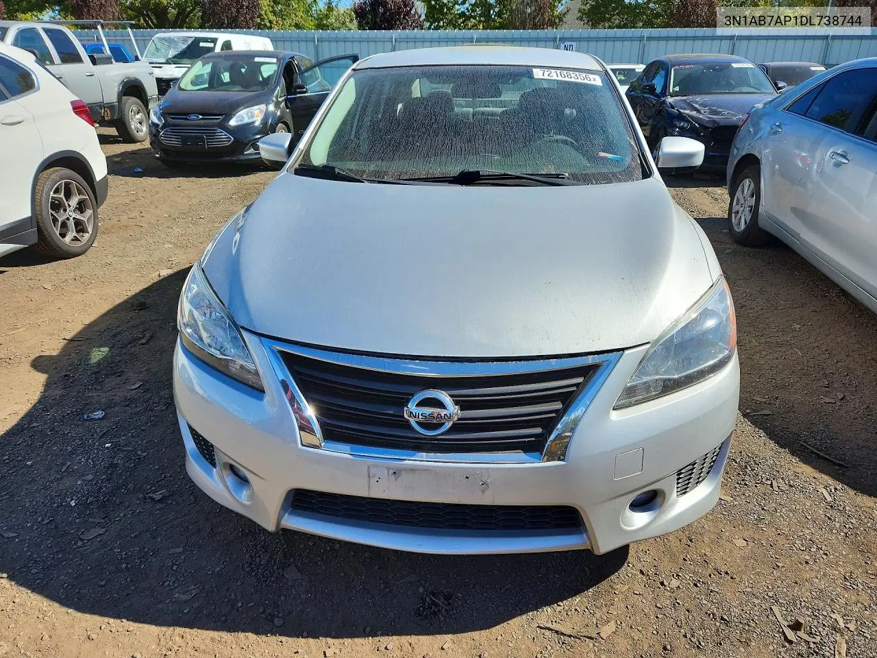 2013 NISSAN SENTRA VIN 3N1AB7AP1DL738744 — фото 5