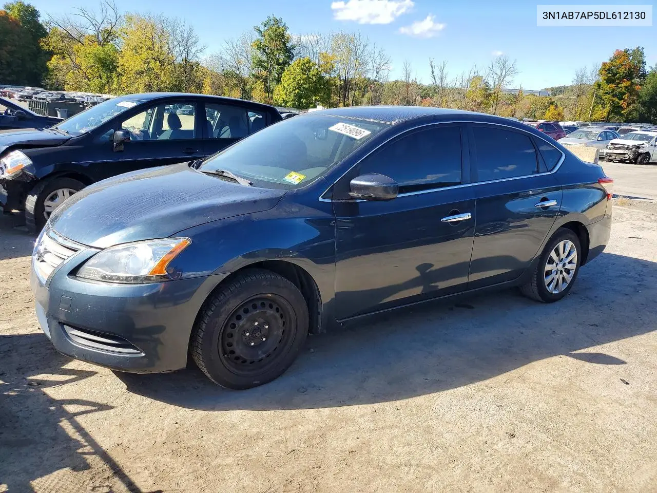 NISSAN SENTRA 2013, VIN 3N1AB7AP5DL612130
