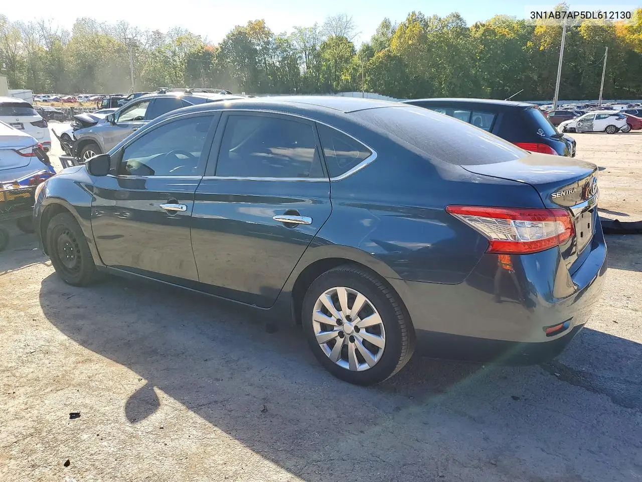 2013 NISSAN SENTRA VIN 3N1AB7AP5DL612130 — фото 2