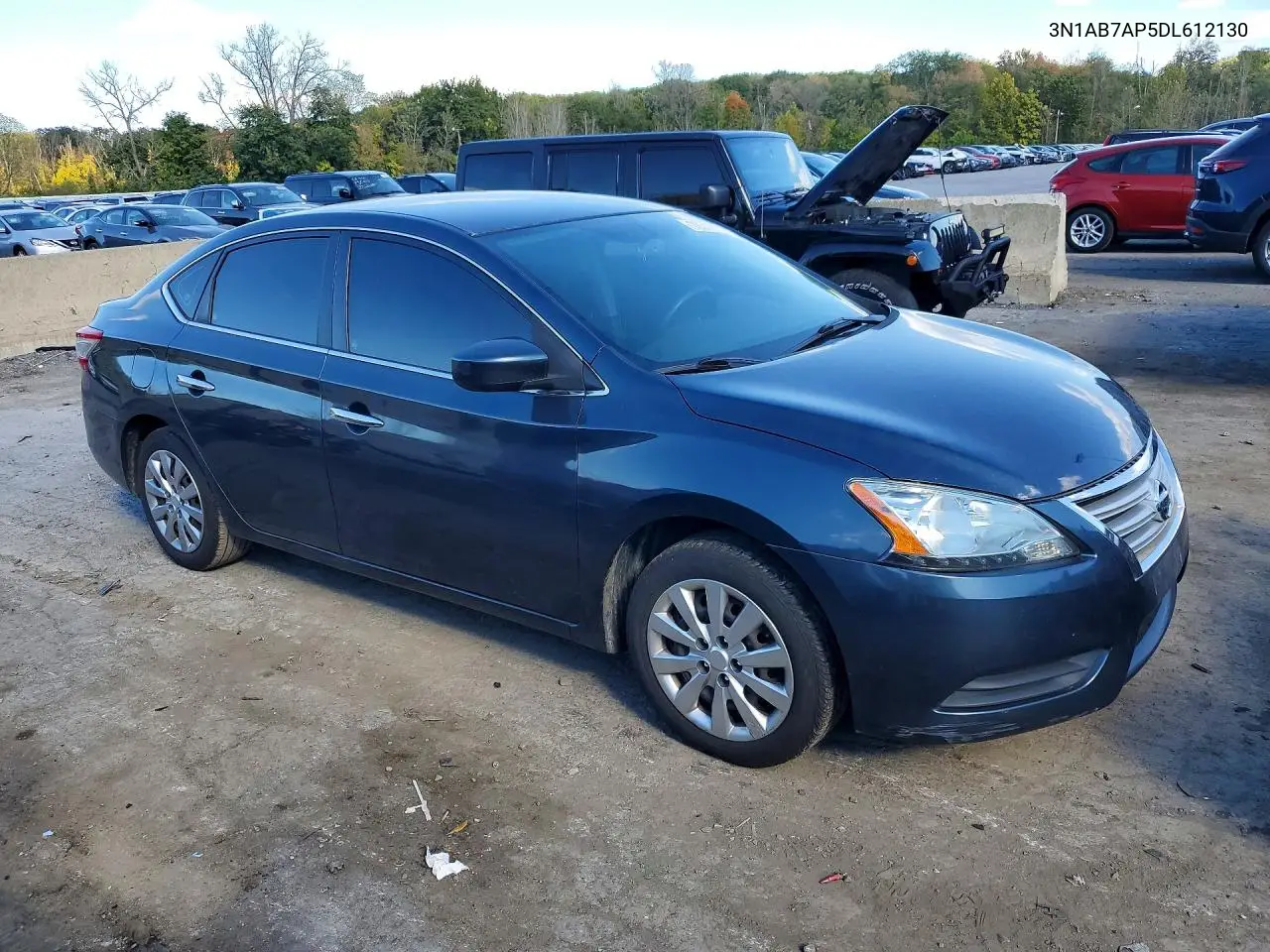 2013 NISSAN SENTRA VIN 3N1AB7AP5DL612130 — фото 4