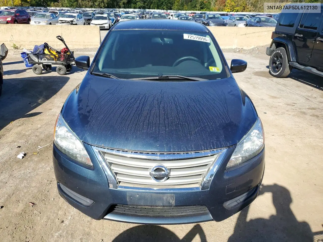 2013 NISSAN SENTRA VIN 3N1AB7AP5DL612130 — фото 5