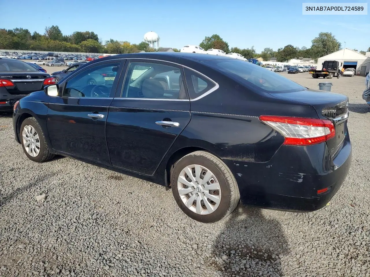 2013 NISSAN SENTRA VIN 3N1AB7AP0DL724589 — фото 2