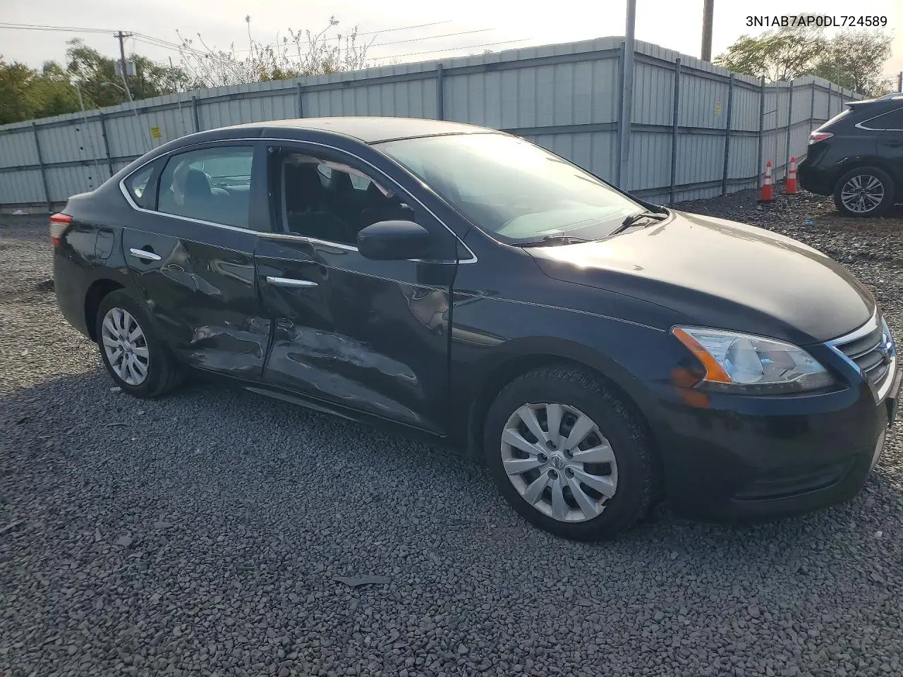 2013 NISSAN SENTRA VIN 3N1AB7AP0DL724589 — фото 4