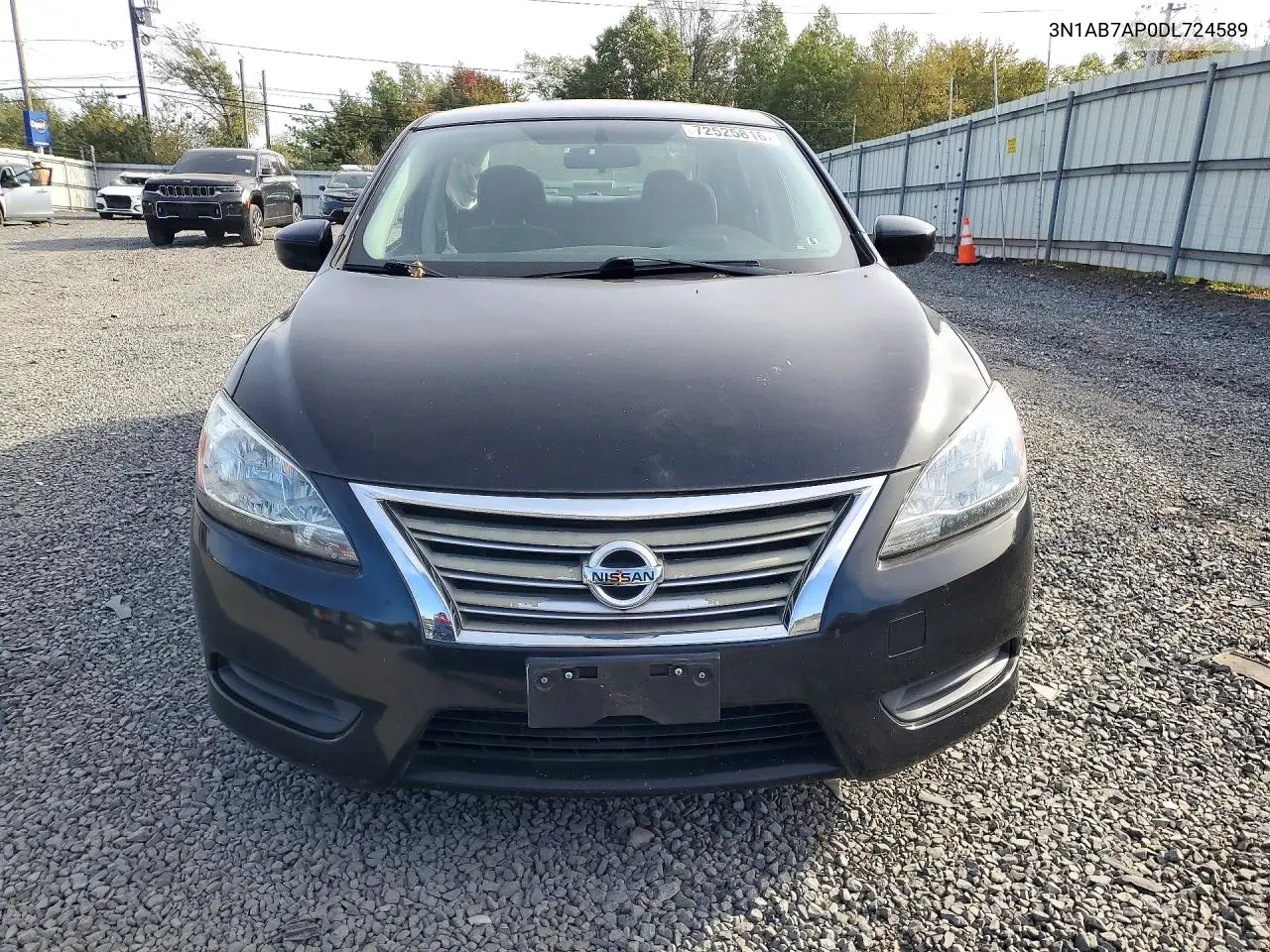 2013 NISSAN SENTRA VIN 3N1AB7AP0DL724589 — фото 5