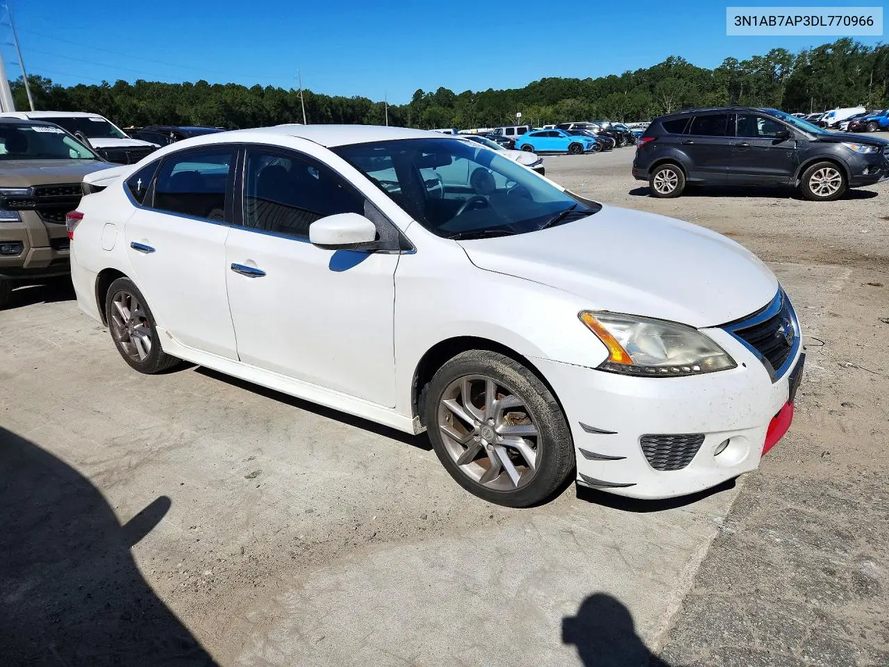 2013 NISSAN SENTRA VIN 3N1AB7AP3DL770966 — фото 4