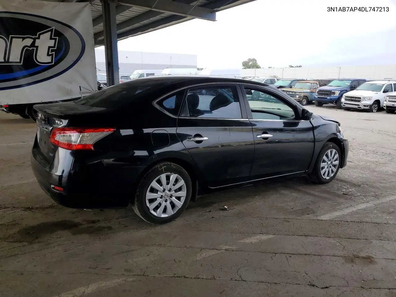 2013 NISSAN SENTRA VIN 3N1AB7AP4DL747213 — фото 3