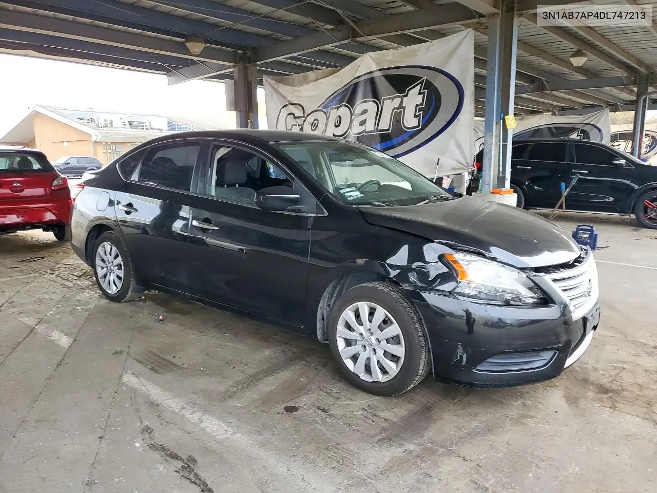 2013 NISSAN SENTRA VIN 3N1AB7AP4DL747213 — фото 4