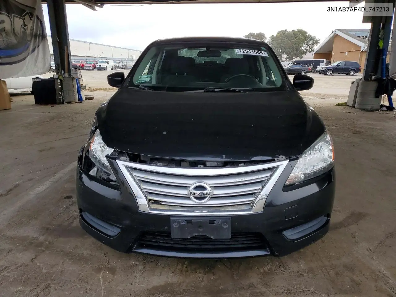 2013 NISSAN SENTRA VIN 3N1AB7AP4DL747213 — фото 5