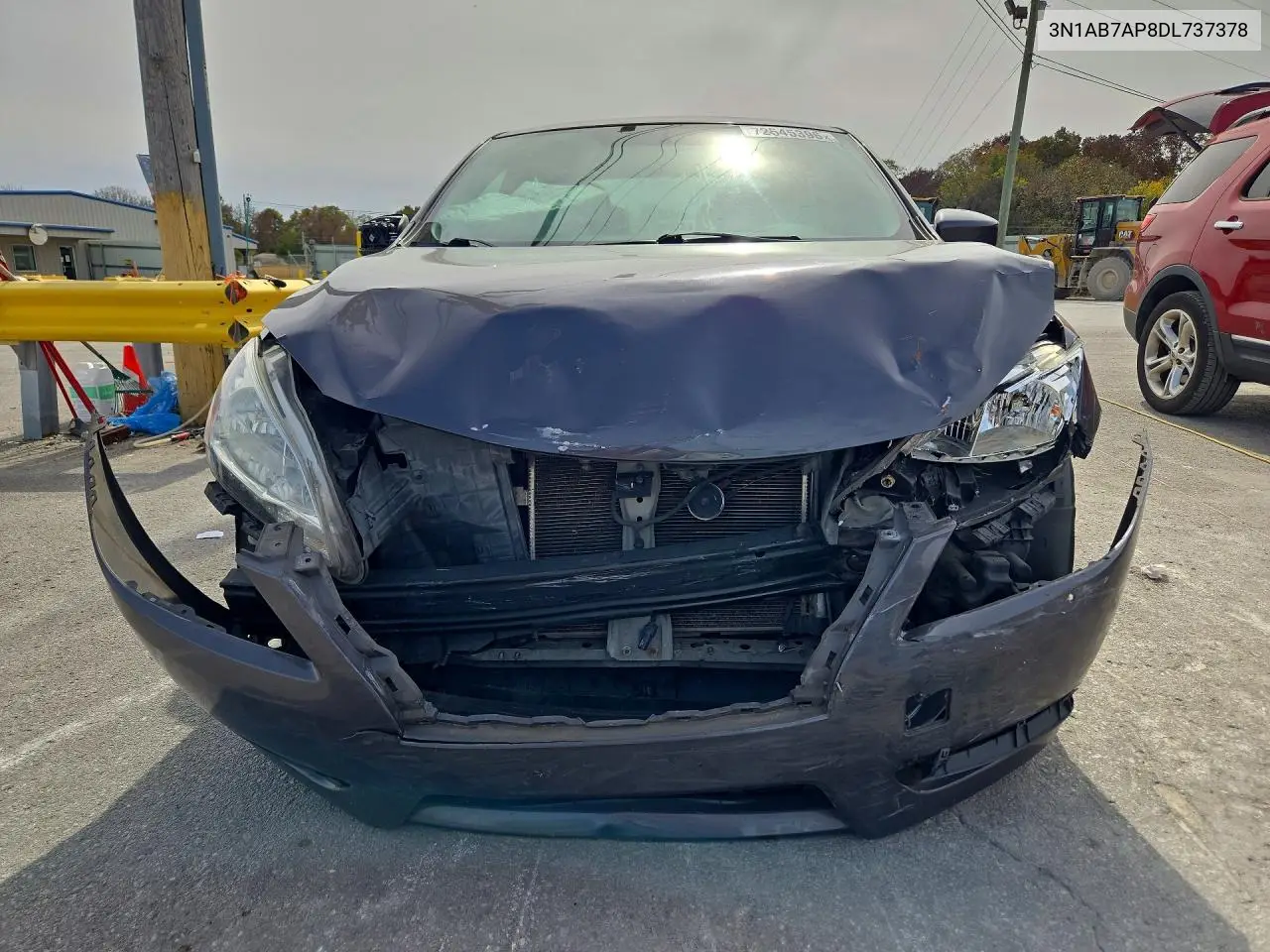 2013 NISSAN SENTRA VIN 3N1AB7AP8DL737378 — фото 5