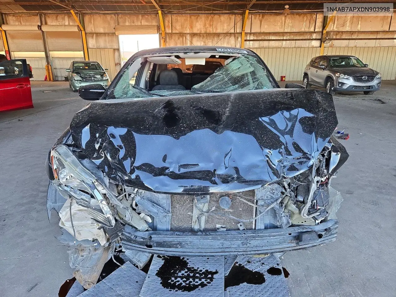 2013 NISSAN SENTRA VIN 1N4AB7APXDN903998 — фото 5