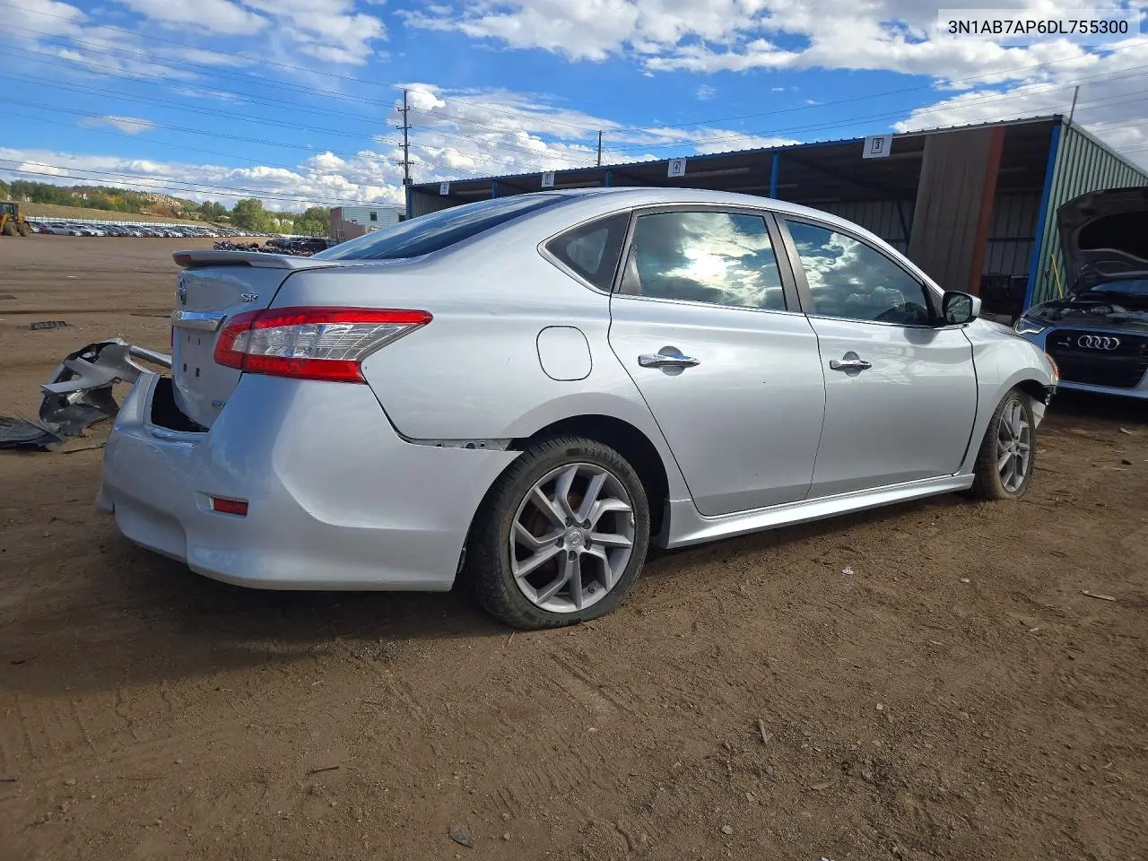 2013 NISSAN SENTRA VIN 3N1AB7AP6DL755300 — фото 3