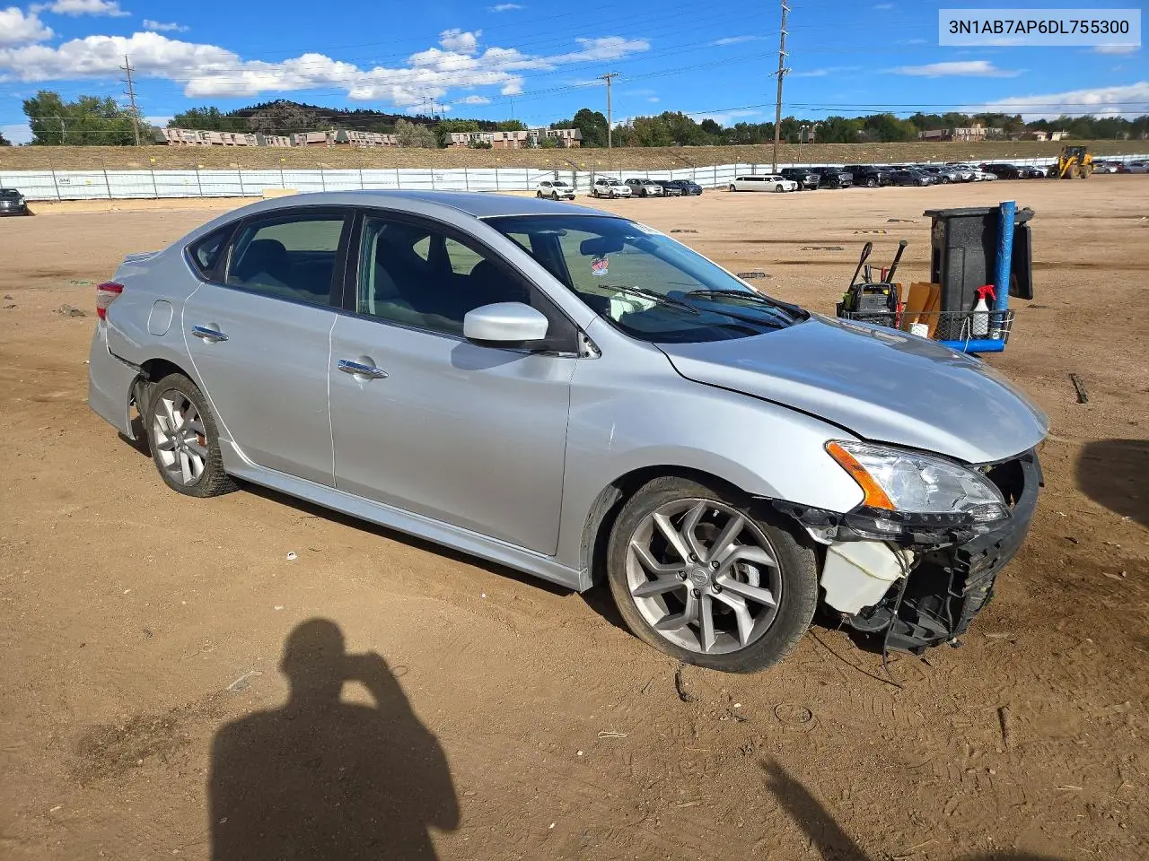 2013 NISSAN SENTRA VIN 3N1AB7AP6DL755300 — фото 4