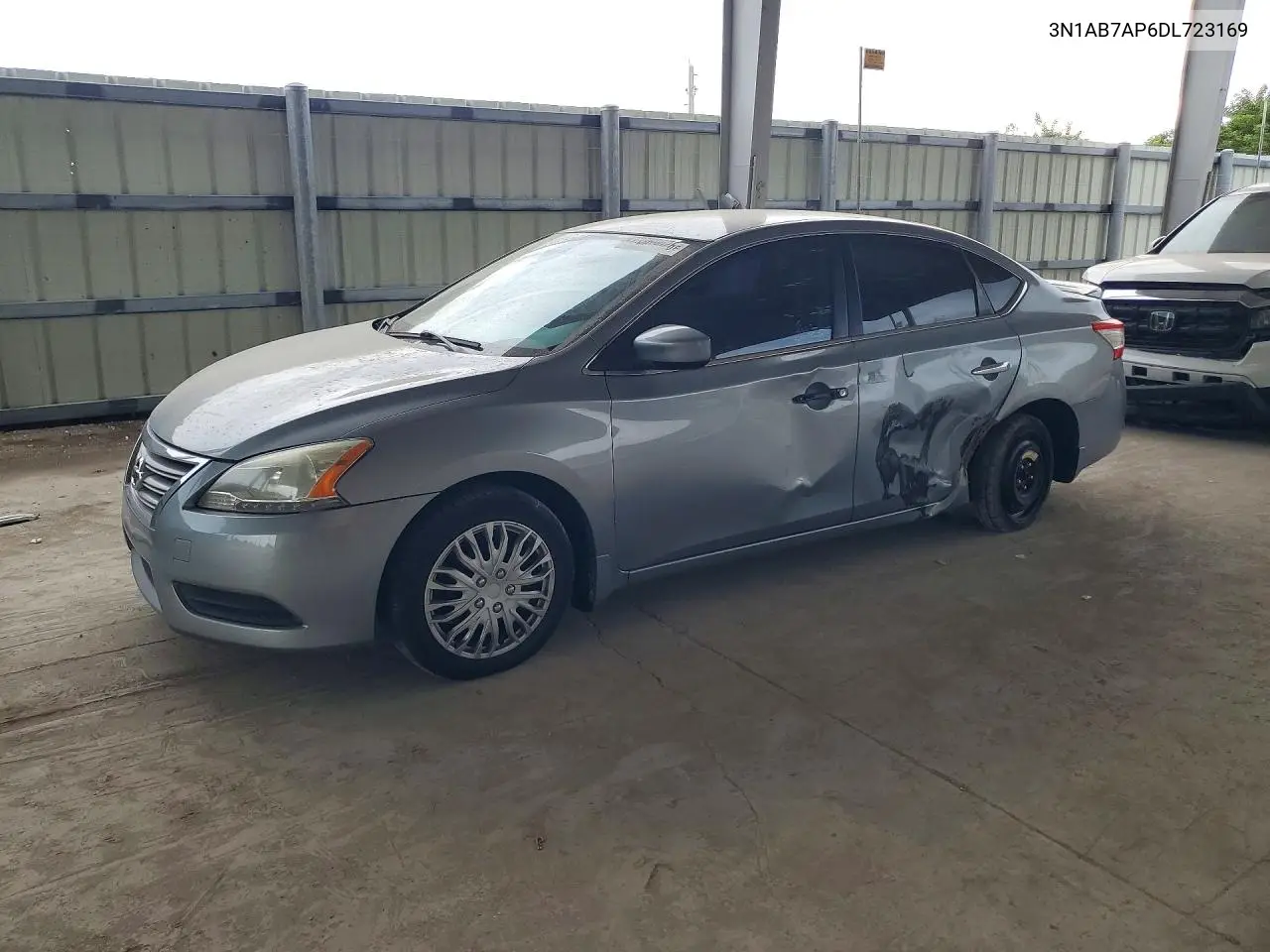 NISSAN SENTRA 2013, VIN 3N1AB7AP6DL723169
