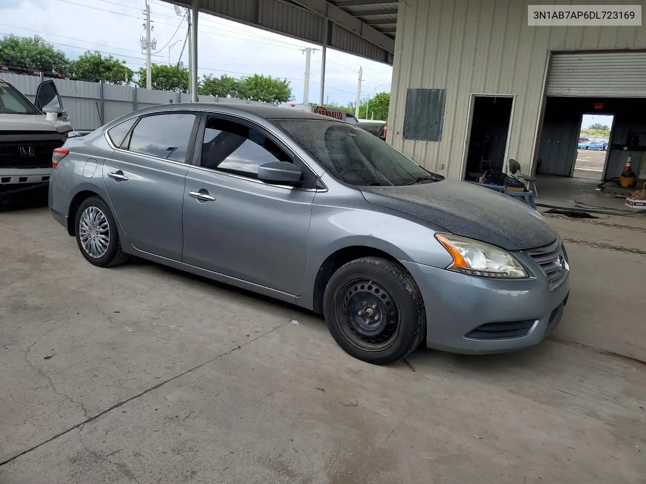 2013 NISSAN SENTRA VIN 3N1AB7AP6DL723169 — фото 4