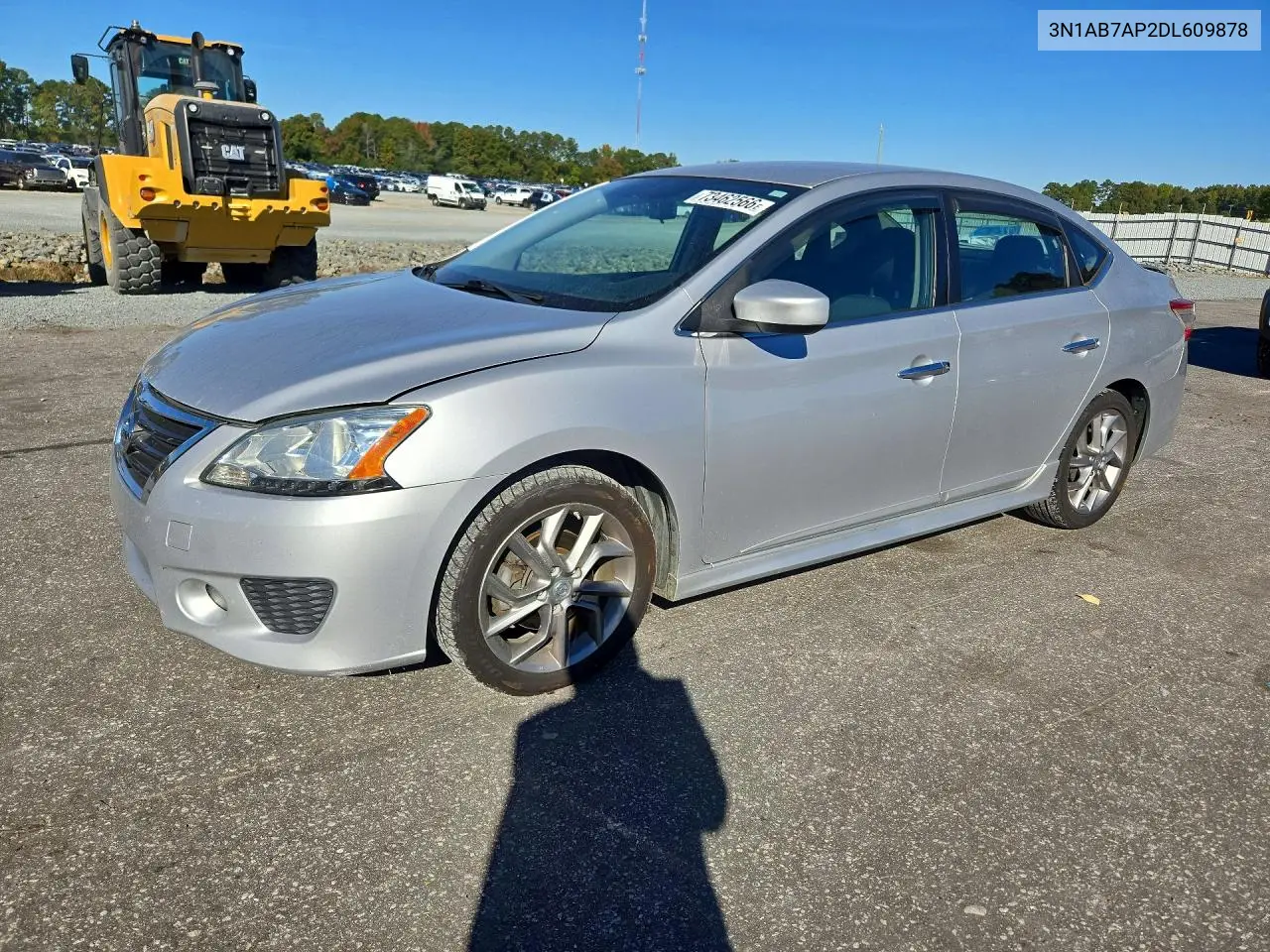 NISSAN SENTRA 2013, VIN 3N1AB7AP2DL609878