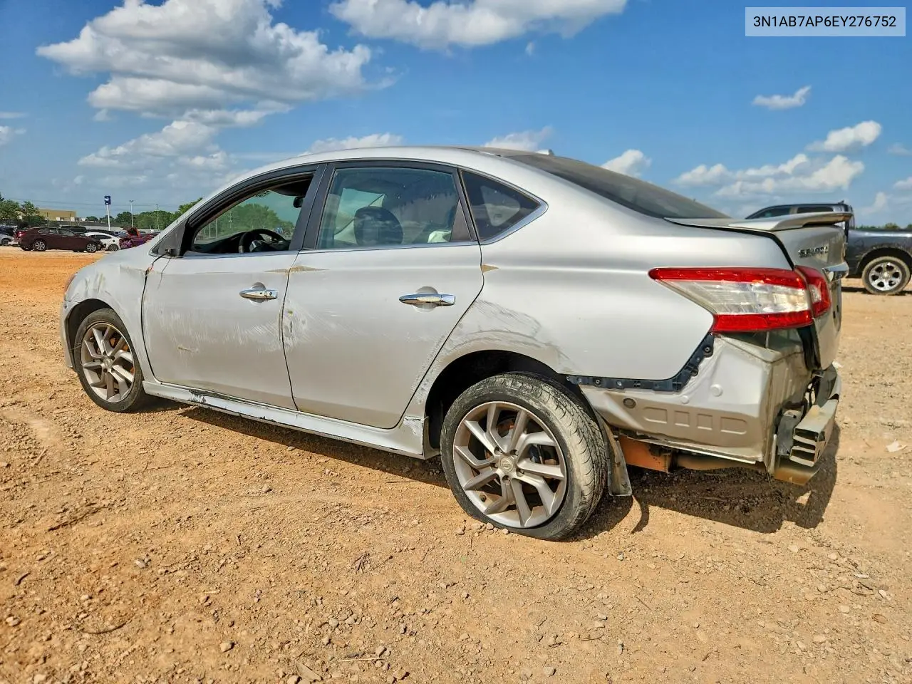 2014 NISSAN SENTRA VIN 3N1AB7AP6EY276752 — фото 2