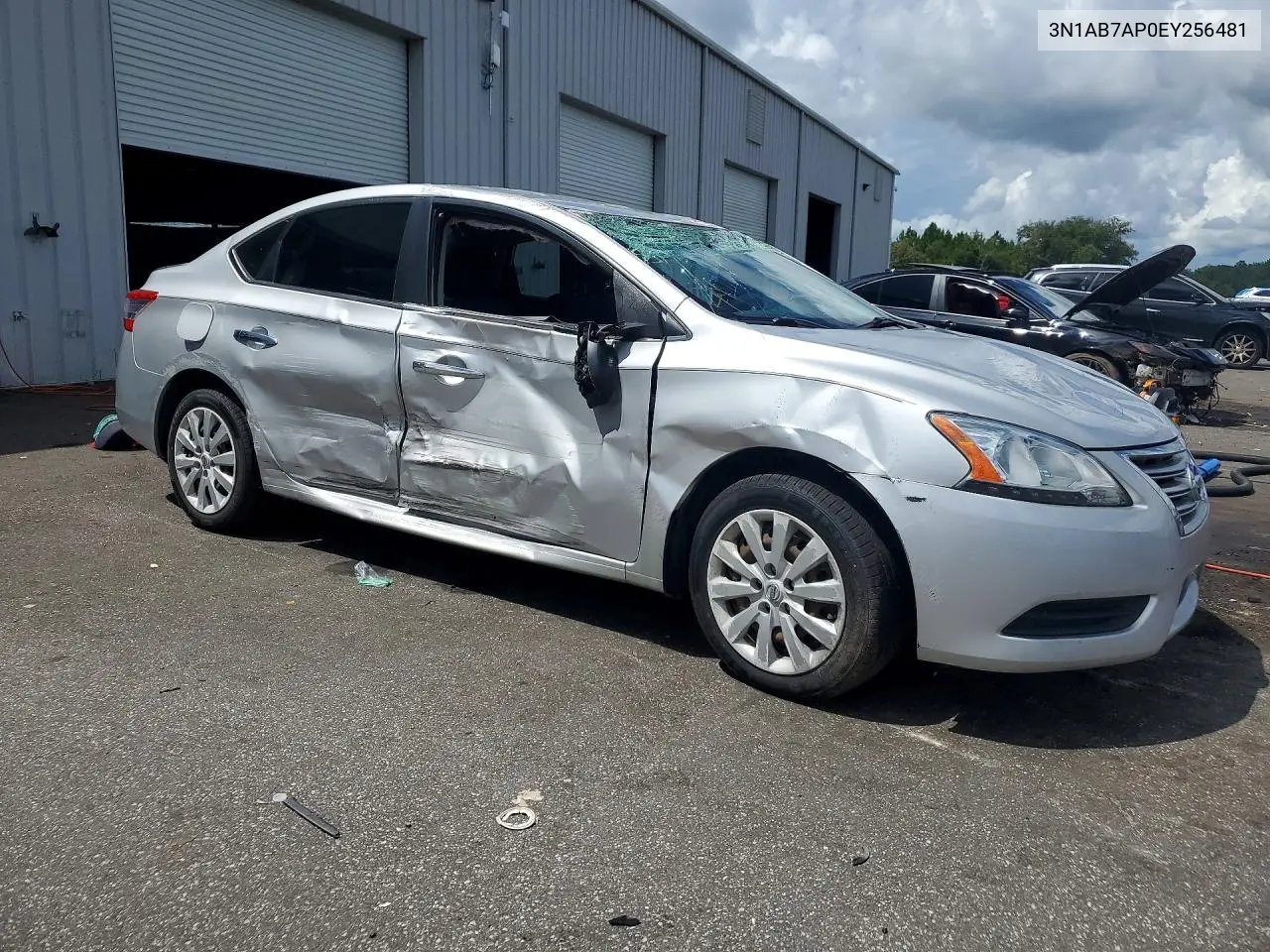 2014 NISSAN SENTRA VIN 3N1AB7AP0EY256481 — фото 4