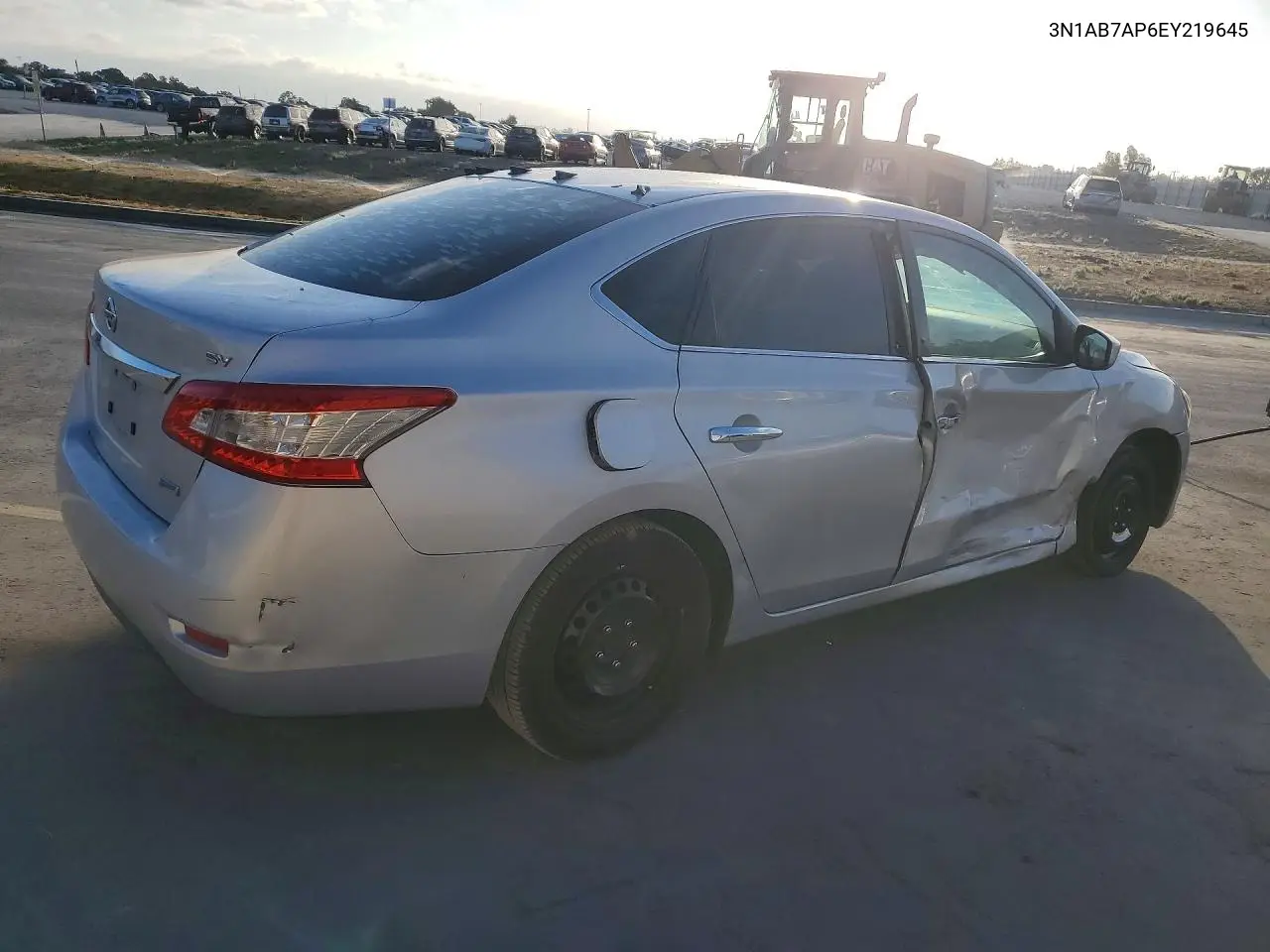 2014 NISSAN SENTRA VIN 3N1AB7AP6EY219645 — фото 3