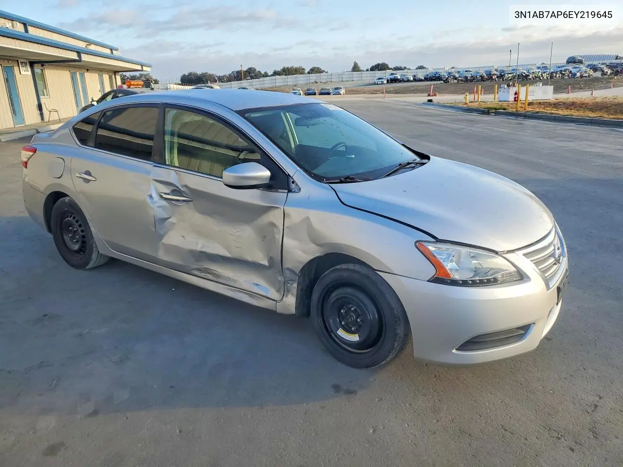 2014 NISSAN SENTRA VIN 3N1AB7AP6EY219645 — фото 4
