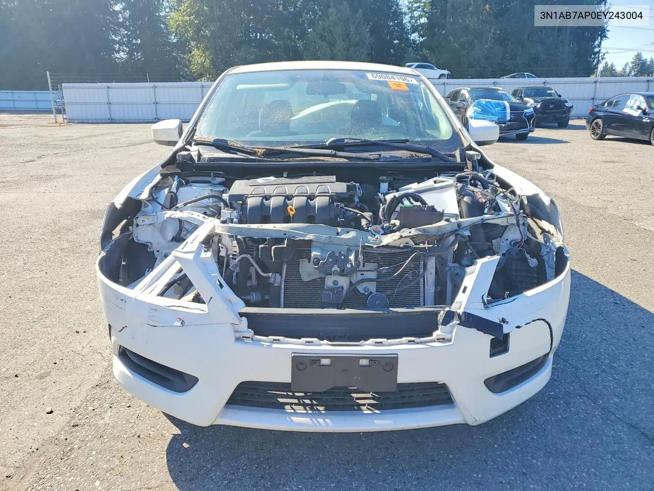 2014 NISSAN SENTRA VIN 3N1AB7AP0EY243004 — фото 5