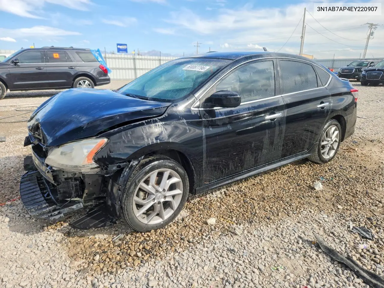 NISSAN SENTRA 2014, VIN 3N1AB7AP4EY220907