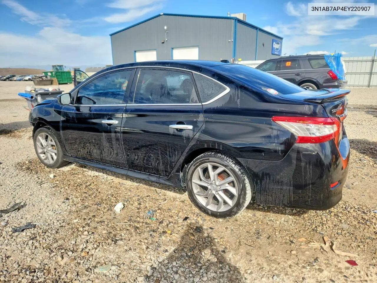 2014 NISSAN SENTRA VIN 3N1AB7AP4EY220907 — фото 2