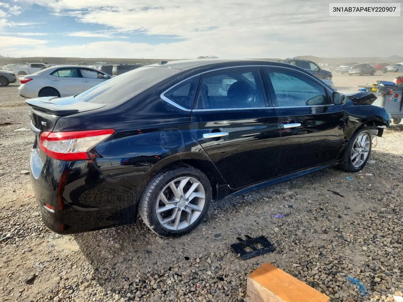 2014 NISSAN SENTRA VIN 3N1AB7AP4EY220907 — фото 3