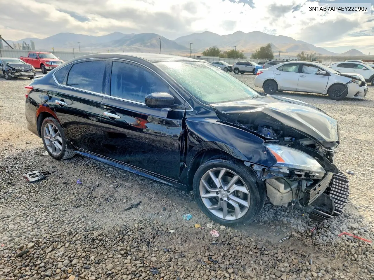 2014 NISSAN SENTRA VIN 3N1AB7AP4EY220907 — фото 4