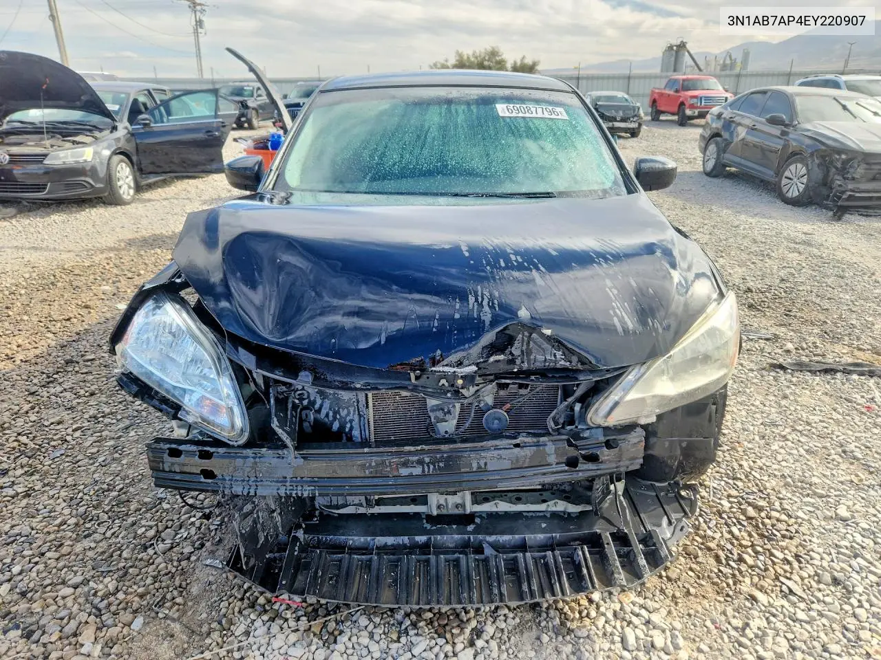 2014 NISSAN SENTRA VIN 3N1AB7AP4EY220907 — фото 5