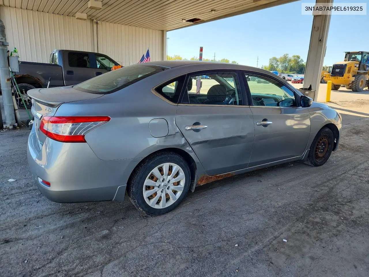2014 NISSAN SENTRA VIN 3N1AB7AP9EL619325 — фото 3