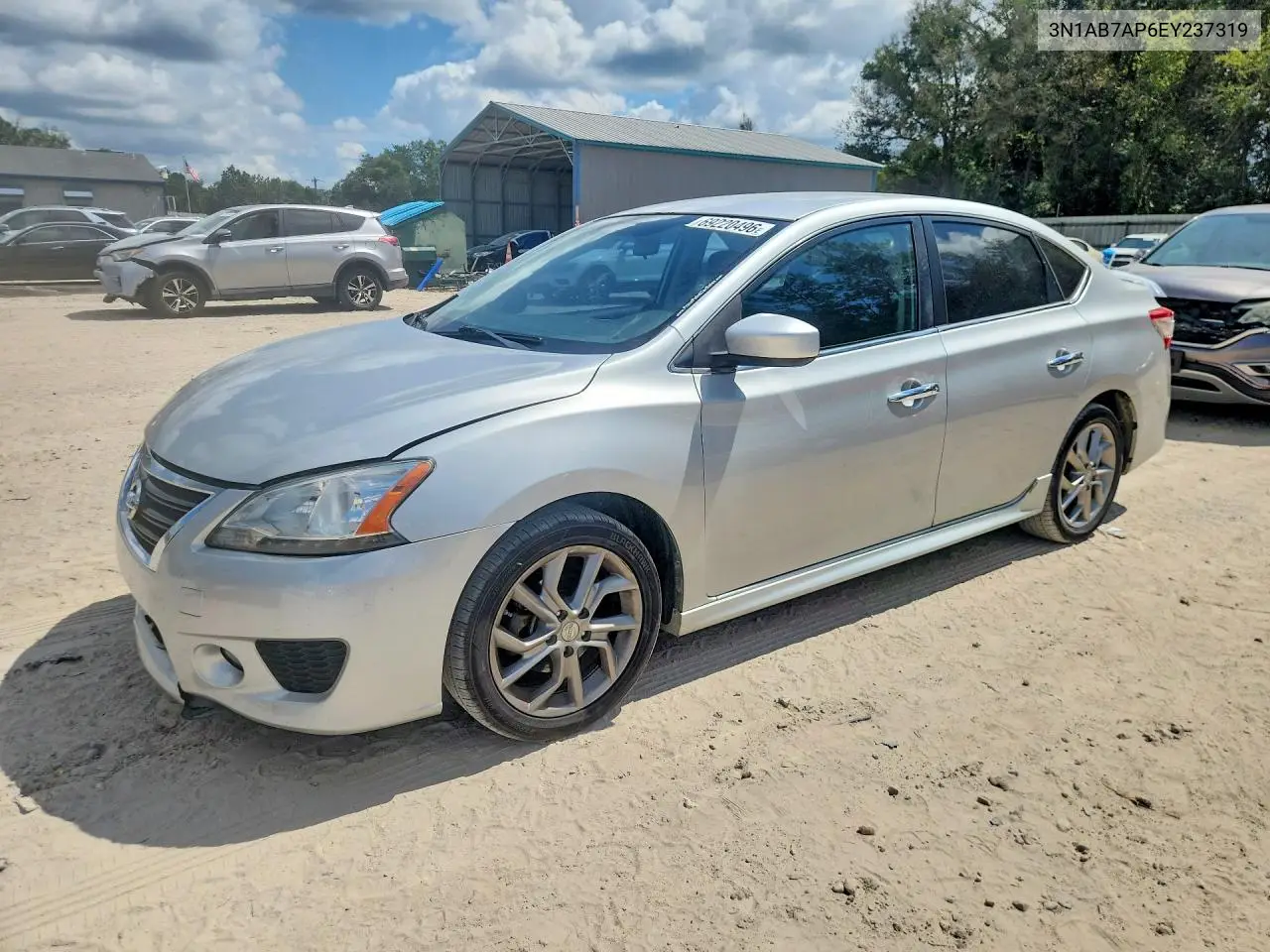 NISSAN SENTRA 2014, VIN 3N1AB7AP6EY237319