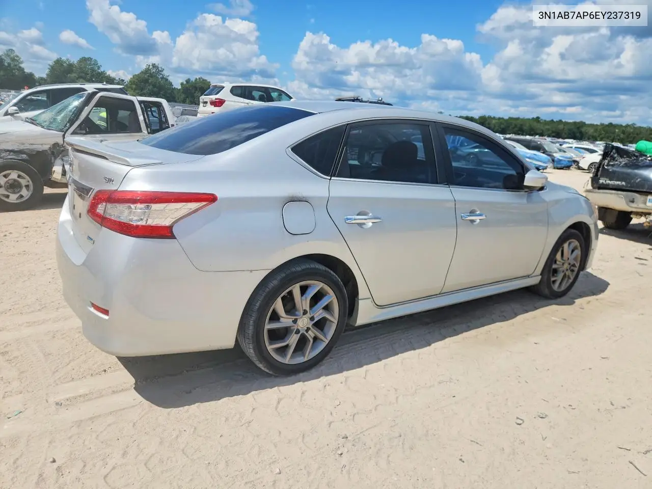 2014 NISSAN SENTRA VIN 3N1AB7AP6EY237319 — фото 3