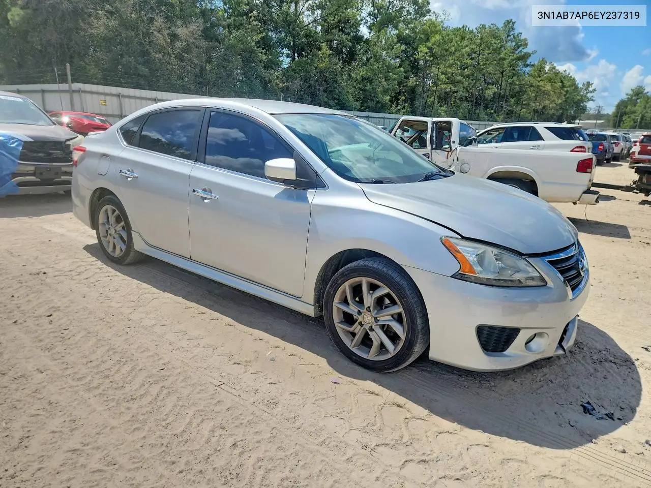 2014 NISSAN SENTRA VIN 3N1AB7AP6EY237319 — фото 4