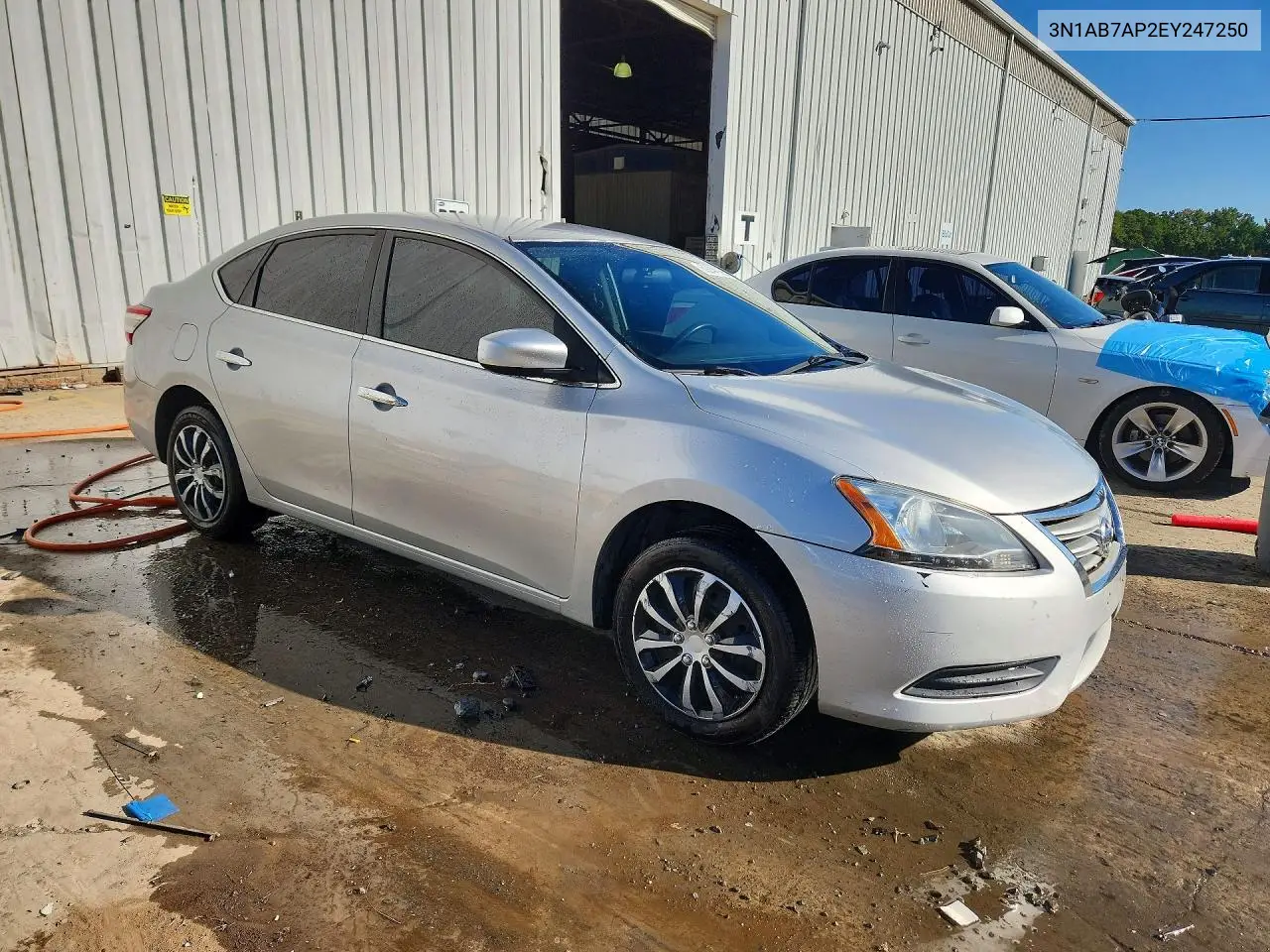 2014 NISSAN SENTRA VIN 3N1AB7AP2EY247250 — фото 4