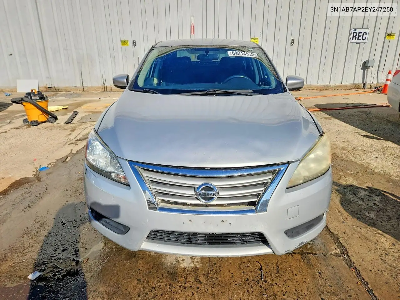 2014 NISSAN SENTRA VIN 3N1AB7AP2EY247250 — фото 5