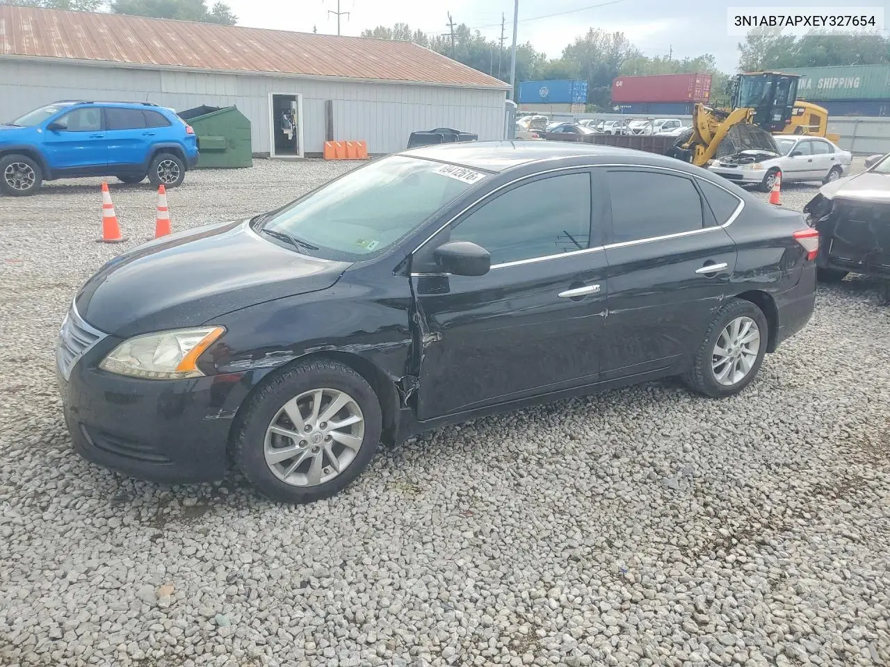 NISSAN SENTRA 2014, VIN 3N1AB7APXEY327654