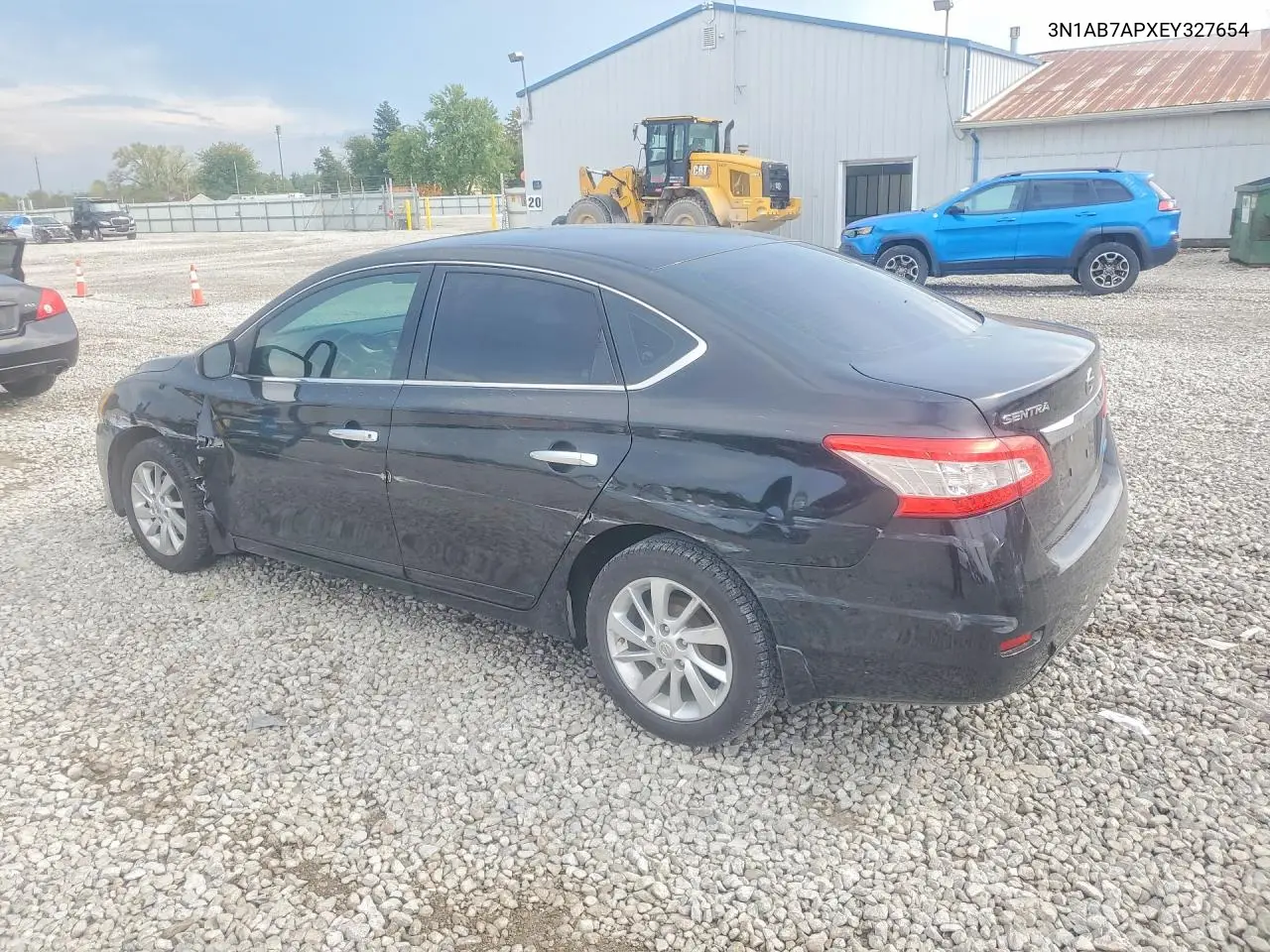 2014 NISSAN SENTRA VIN 3N1AB7APXEY327654 — фото 2