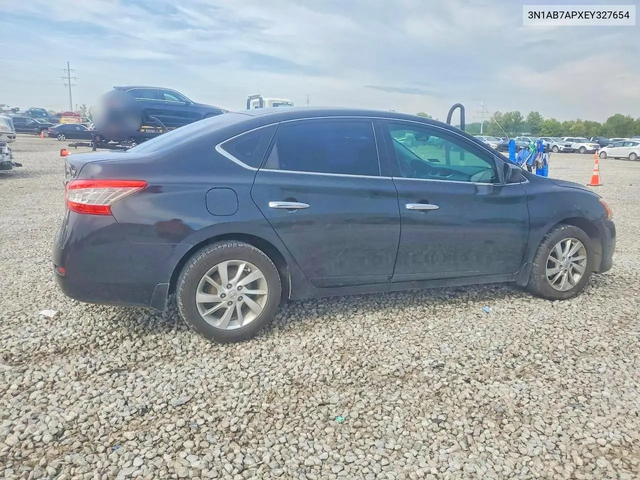 2014 NISSAN SENTRA VIN 3N1AB7APXEY327654 — фото 3