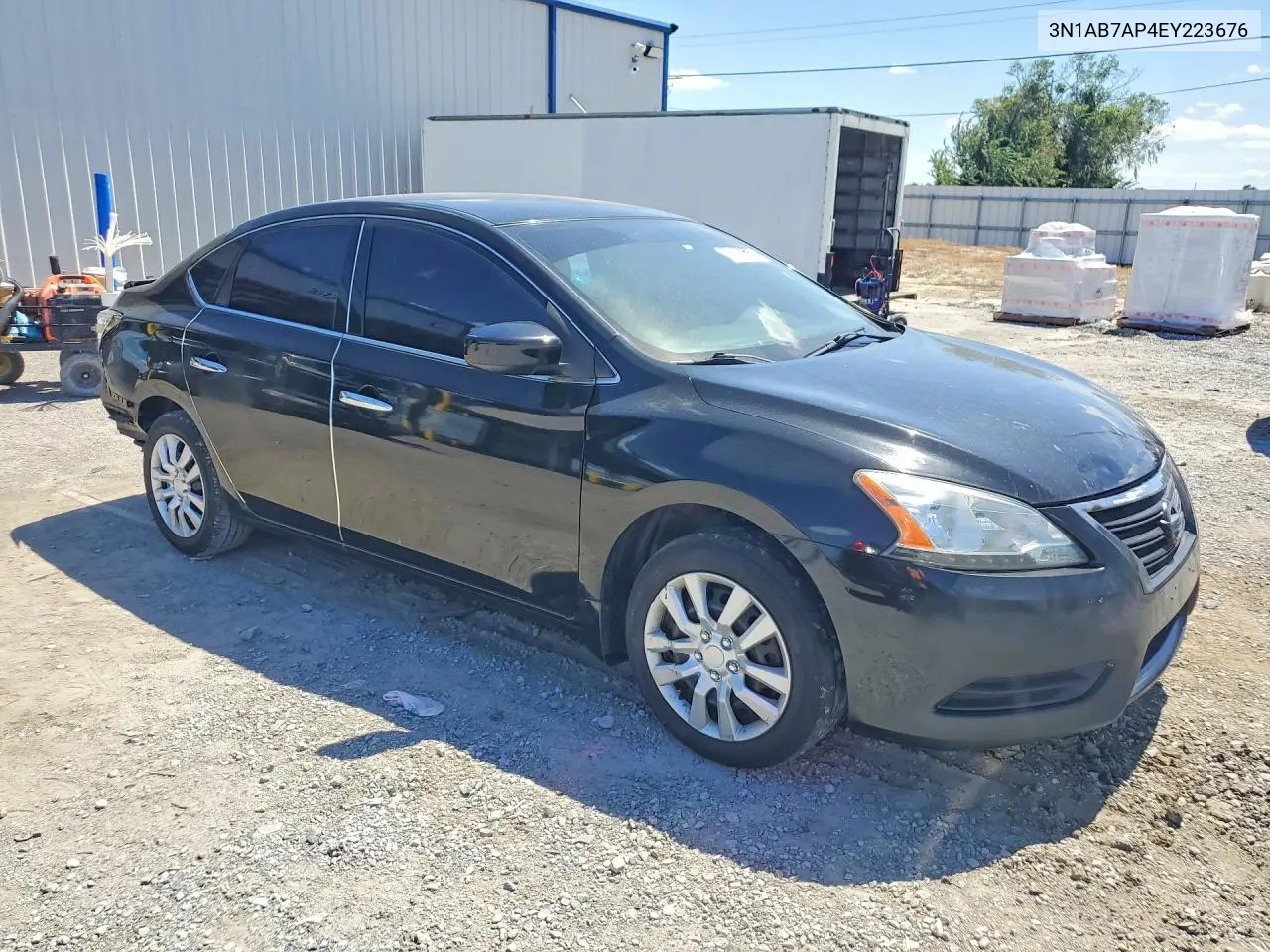 2014 NISSAN SENTRA VIN 3N1AB7AP4EY223676 — фото 4