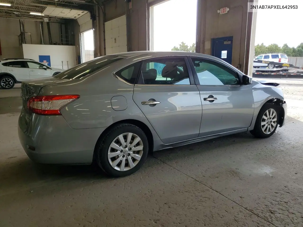 2014 NISSAN SENTRA VIN 3N1AB7APXEL642953 — фото 3