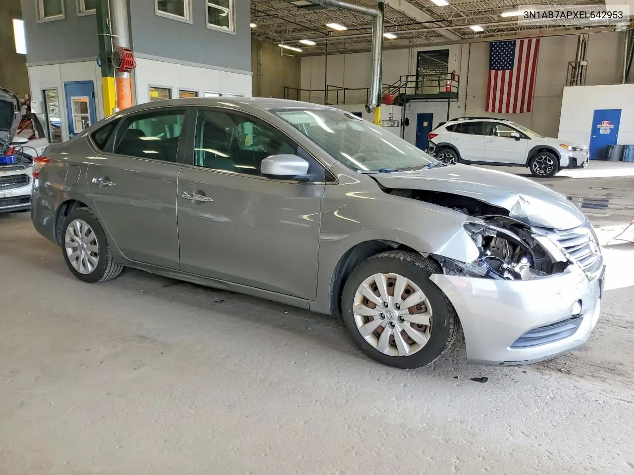 2014 NISSAN SENTRA VIN 3N1AB7APXEL642953 — фото 4