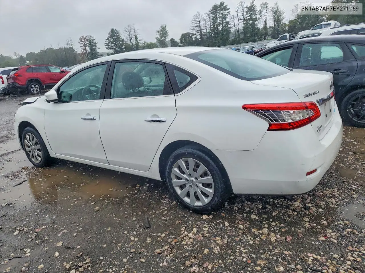 2014 NISSAN SENTRA VIN 3N1AB7AP7EY271169 — фото 2
