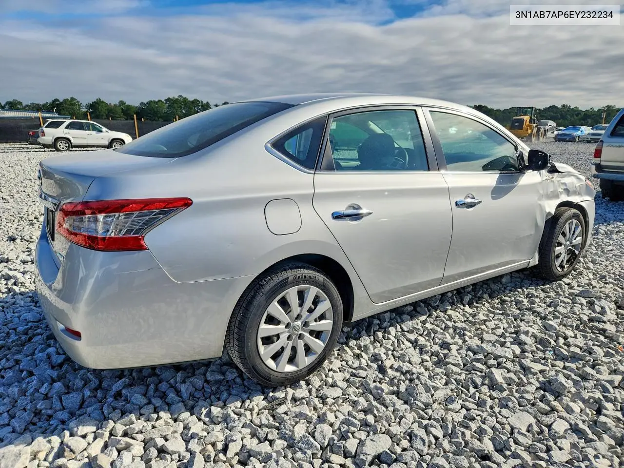 2014 NISSAN SENTRA VIN 3N1AB7AP6EY232234 — фото 3