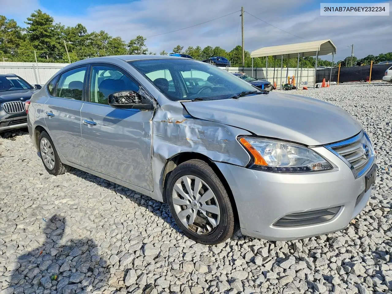 2014 NISSAN SENTRA VIN 3N1AB7AP6EY232234 — фото 4