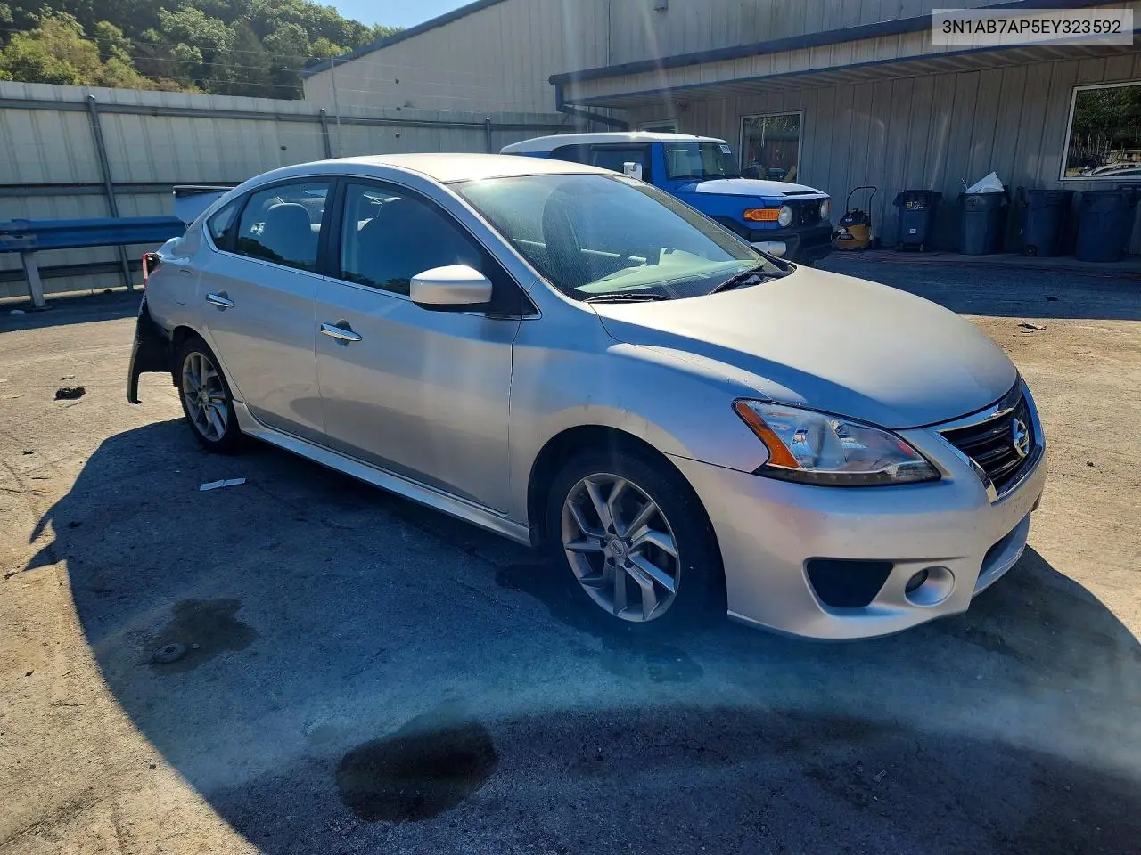 2014 NISSAN SENTRA VIN 3N1AB7AP5EY323592 — фото 4