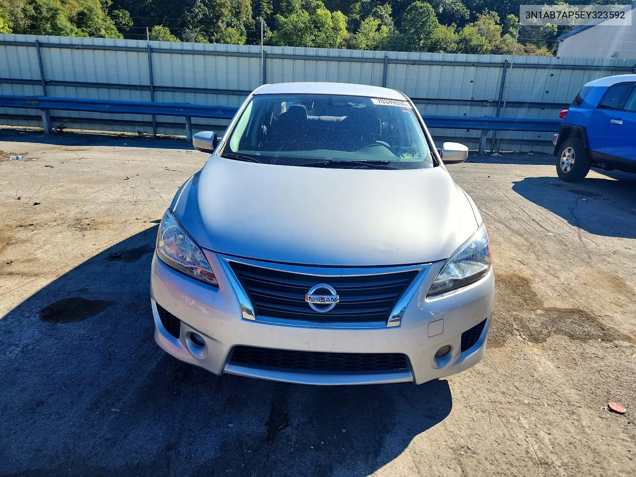 2014 NISSAN SENTRA VIN 3N1AB7AP5EY323592 — фото 5
