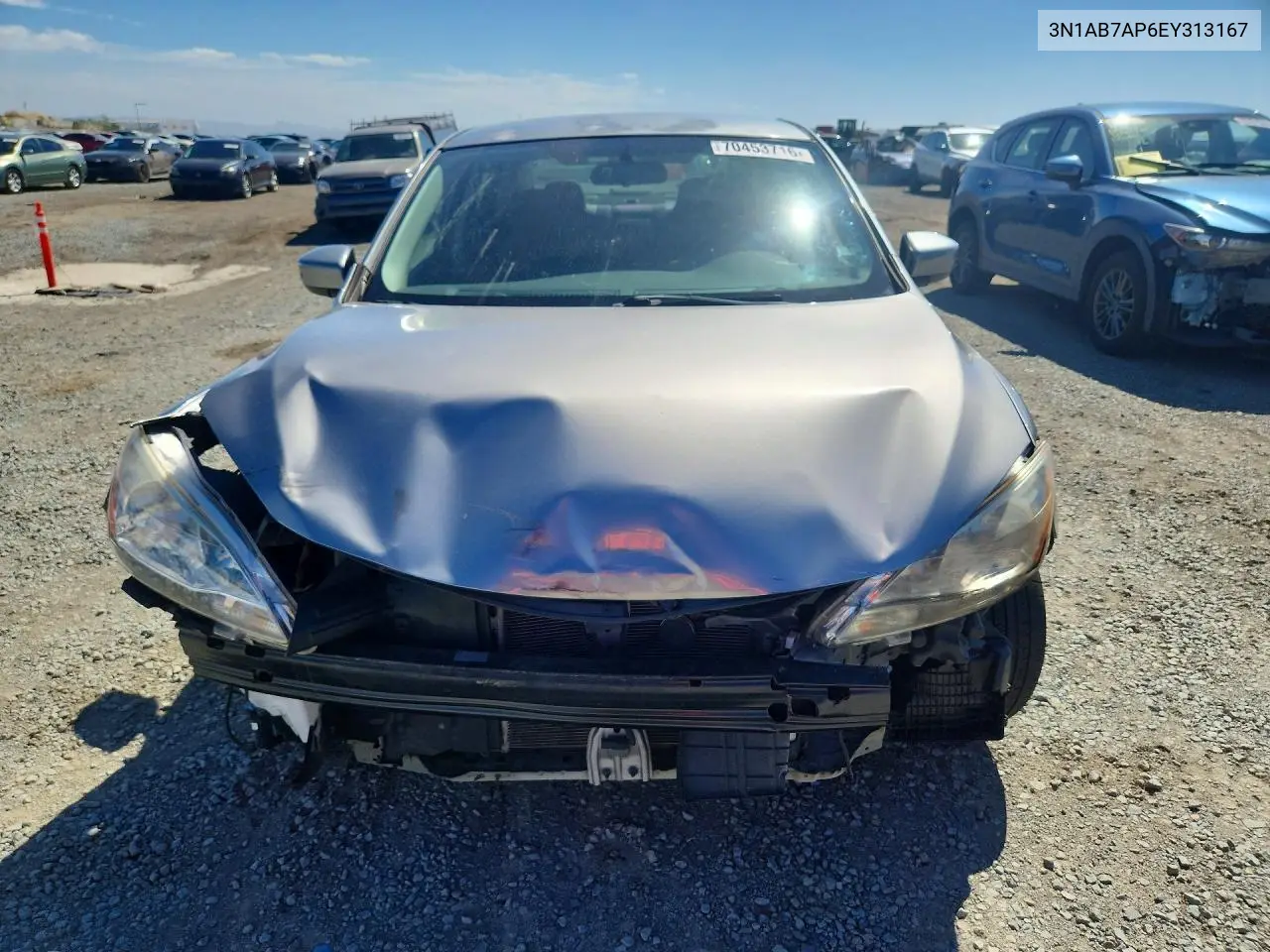 2014 NISSAN SENTRA VIN 3N1AB7AP6EY313167 — фото 5
