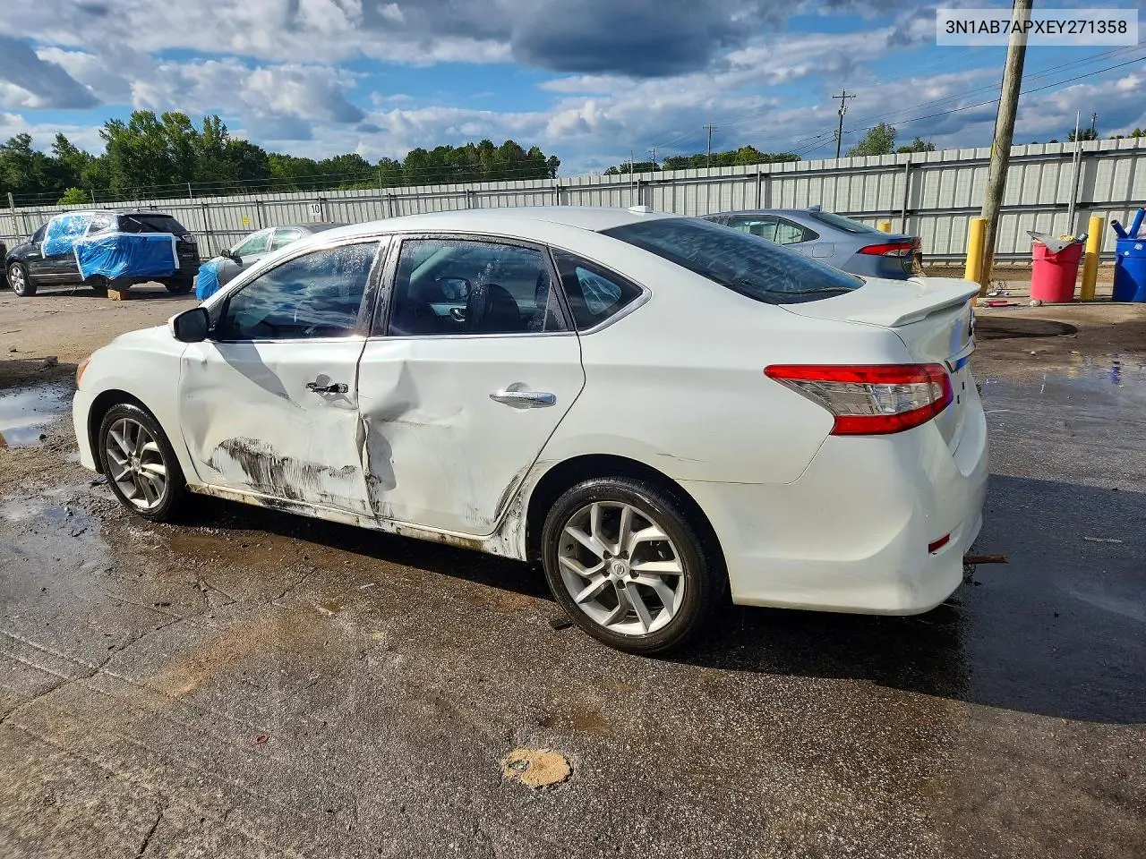 2014 NISSAN SENTRA VIN 3N1AB7APXEY271358 — фото 2