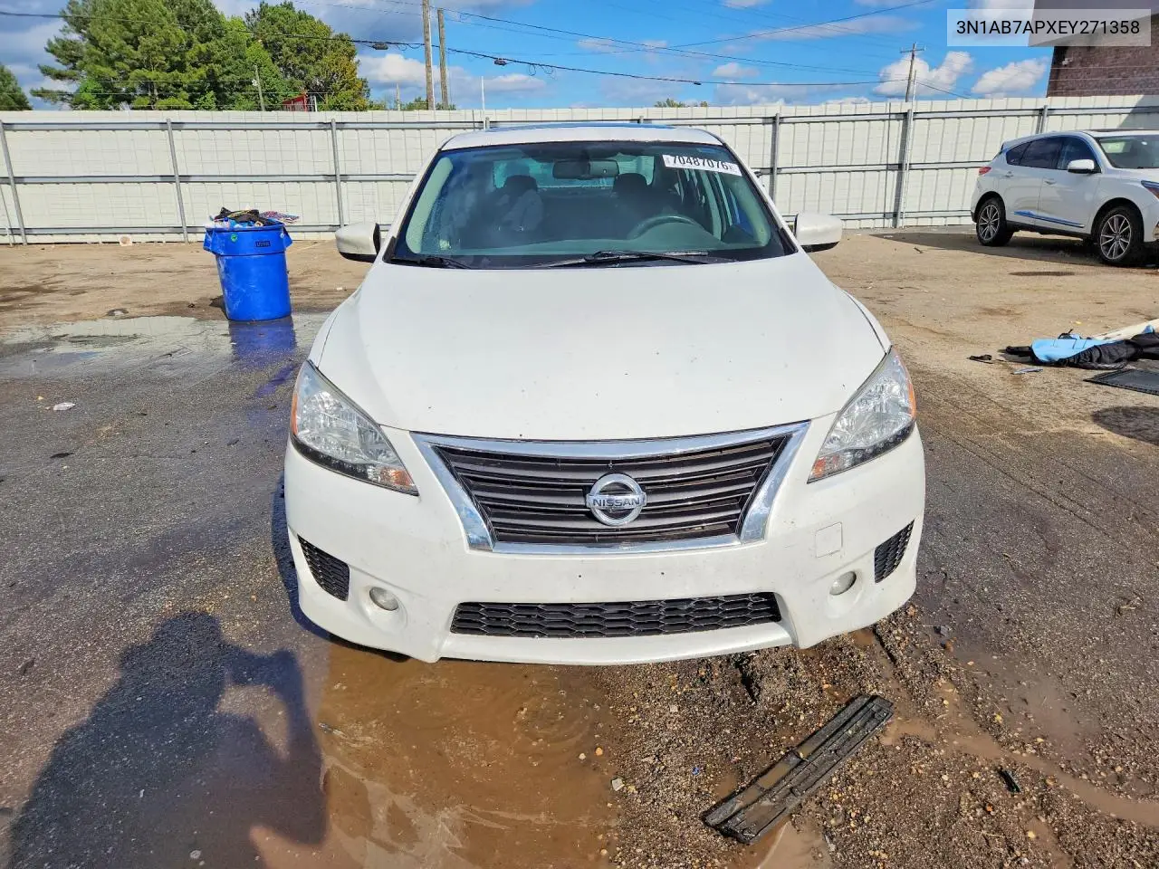 2014 NISSAN SENTRA VIN 3N1AB7APXEY271358 — фото 5