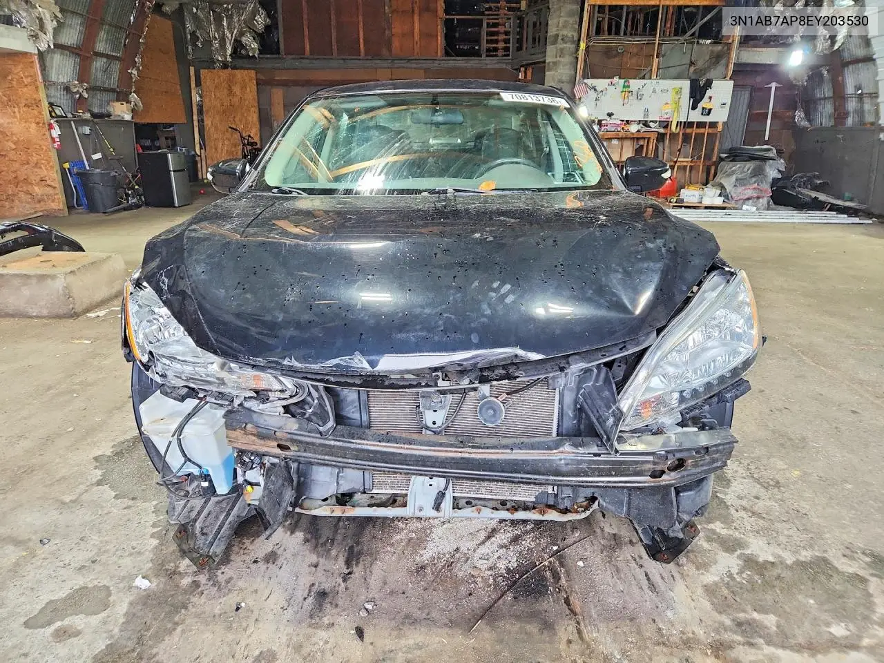 2014 NISSAN SENTRA VIN 3N1AB7AP8EY203530 — фото 5